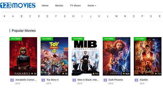 123Movies Movie Streaming Sites
