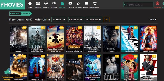 FMovies Movie Streaming Sites