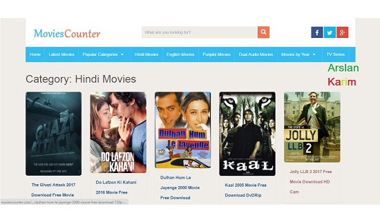 Movies Counter Movie Download Sites