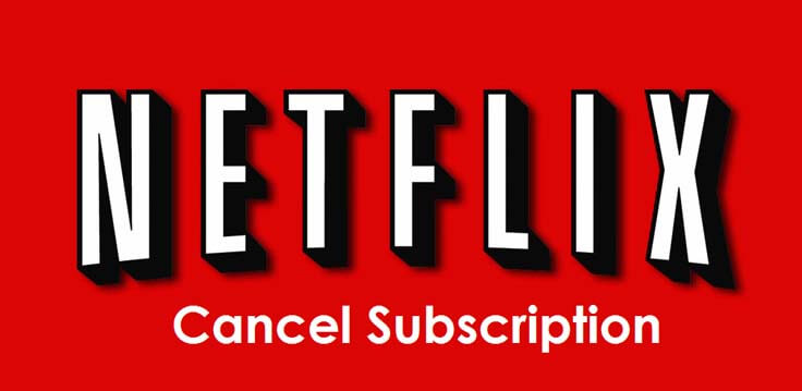 cancel netflix account